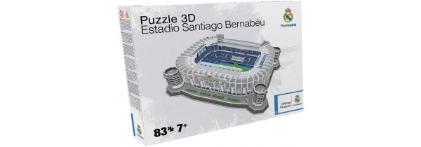 Nanostad 3D puzzle Bernabéu stadium 83 pcs Stadium Τεχνολογια - Πληροφορική e-rainbow.gr