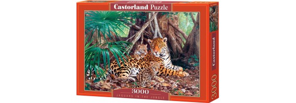 Castorland Puzzle Jaguars in the jungle – 3000 pieces Puzzle Τεχνολογια - Πληροφορική e-rainbow.gr