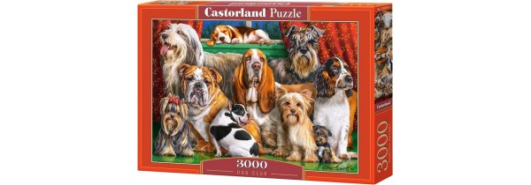 Castorland Puzzle Dog Club - 3000 pieces Puzzle Τεχνολογια - Πληροφορική e-rainbow.gr