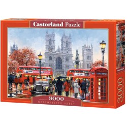 Castorland Puzzle Westminster Abbey - 3000 pieces Puzzle Τεχνολογια - Πληροφορική e-rainbow.gr