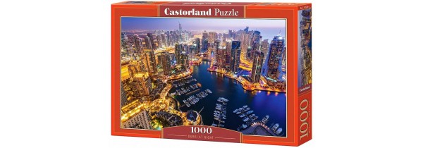 Castorland Puzzle - Dubai at Night - 1000 Pieces Puzzle Τεχνολογια - Πληροφορική e-rainbow.gr