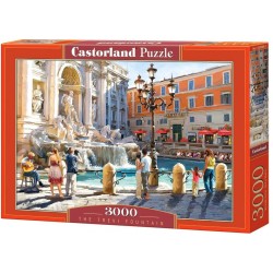 Castorland Puzzle The Trevi Fountain - 3000 pieces Puzzle Τεχνολογια - Πληροφορική e-rainbow.gr