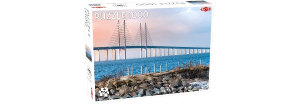Tactic Puzzle Öresund Bridge 1000 pcs (56683) Puzzle Τεχνολογια - Πληροφορική e-rainbow.gr