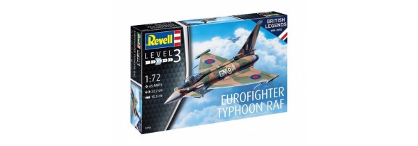 Revell Eurofighter Typhoon RAF (scale 1:72) Plastic models Τεχνολογια - Πληροφορική e-rainbow.gr