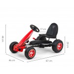 Milly Mally Go Kart Pedal Viper Red - 3126 KIDS & BABYS Τεχνολογια - Πληροφορική e-rainbow.gr