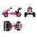 Milly Mally Go-kart Rocket Pink Pedal - 4273 Bicycles Τεχνολογια - Πληροφορική e-rainbow.gr