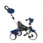 QPlay Comfort 4 in 1 Tricycle - boys Blue (890) ΠΑΙΔΙΚΑ & BEBE Τεχνολογια - Πληροφορική e-rainbow.gr