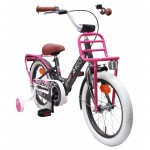 AMIGO Bloom 16 Inch Girls bicycle – Grey/Pink (404392)  Τεχνολογια - Πληροφορική e-rainbow.gr
