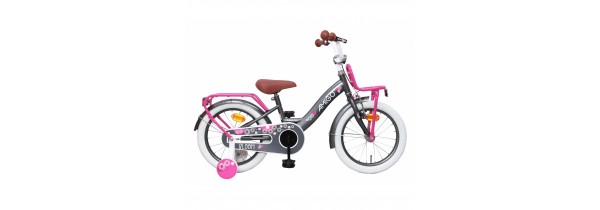 AMIGO Bloom 16 Inch Girls bicycle – Grey/Pink (404392)  Τεχνολογια - Πληροφορική e-rainbow.gr