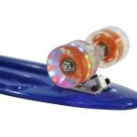 AMIGO Skateboard with LED lighting - blue/orange Children's Scooters Τεχνολογια - Πληροφορική e-rainbow.gr