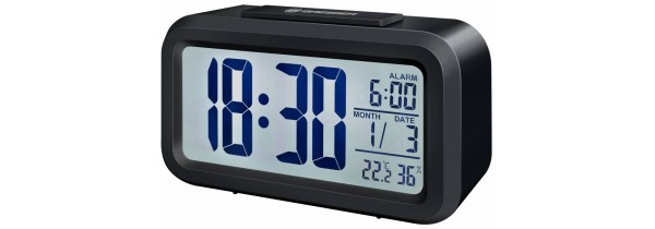 BRESSER MyTime Duo Alarm Clock Black (8010010) Table Watches Τεχνολογια - Πληροφορική e-rainbow.gr