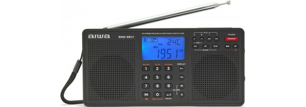 Aiwa RMD-99ST Portable Multiband Radio Black PORTABLE RADIO/WORLD RECEIVERS Τεχνολογια - Πληροφορική e-rainbow.gr