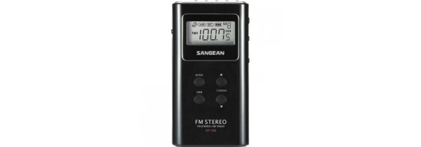 Sangean DT-120 BLACK - Portable Radio PORTABLE RADIO/WORLD RECEIVERS Τεχνολογια - Πληροφορική e-rainbow.gr