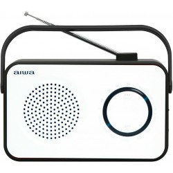 Aiwa R-190BW Portable Power / Battery Radio White PORTABLE RADIO/WORLD RECEIVERS Τεχνολογια - Πληροφορική e-rainbow.gr