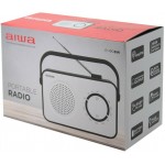 Aiwa R-190BW Portable Power / Battery Radio White PORTABLE RADIO/WORLD RECEIVERS Τεχνολογια - Πληροφορική e-rainbow.gr