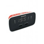 Aiwa CRU-19RD Digital Alarm Clock with Dual USB Charge Table Watches Τεχνολογια - Πληροφορική e-rainbow.gr
