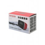 Aiwa CRU-19RD Digital Alarm Clock with Dual USB Charge Table Watches Τεχνολογια - Πληροφορική e-rainbow.gr