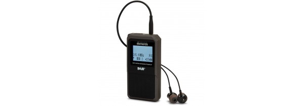 Aiwa RD-20DAB/BK Pocket Digital (DAB+) Radio with Earphones Black PORTABLE RADIO/WORLD RECEIVERS Τεχνολογια - Πληροφορική e-rainbow.gr