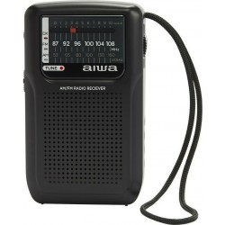 Aiwa RS-33 Pocket Radio with Earphones Black PORTABLE RADIO/WORLD RECEIVERS Τεχνολογια - Πληροφορική e-rainbow.gr