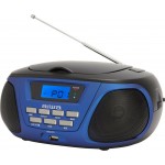 Aiwa BBTU-300BL Boombox BT/CD/USB Radio Blue PORTABLE RADIO/WORLD RECEIVERS Τεχνολογια - Πληροφορική e-rainbow.gr