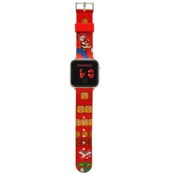 Children's Digital Led Watch Kids Licensing Super Mario – (4107GSM) Kids Τεχνολογια - Πληροφορική e-rainbow.gr