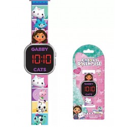 Children's Digital Led Watch Kids Licensing Gabby's Dollhouse Cats (4050GAB) Kids Τεχνολογια - Πληροφορική e-rainbow.gr