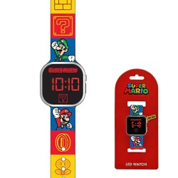 Children's Digital Led Watch Kids Licensing Super Mario – (4236GSM) Kids Τεχνολογια - Πληροφορική e-rainbow.gr