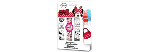 Kids Licensing Disney Minnie Digital Watch + Colorable Watch band set (20327WD) Kids Τεχνολογια - Πληροφορική e-rainbow.gr