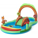 Bestway Inflatable Kids Pool Water Play Center Forest Animals (53093) outdoor/indoor Inflatable  Τεχνολογια - Πληροφορική e-rainbow.gr