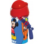 Children's bottle GIM Plastic 500ml Disney Mickey - 55364209 School accessories Τεχνολογια - Πληροφορική e-rainbow.gr