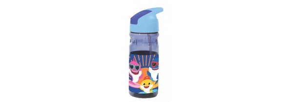 Children's Bottle GIM Plastic 550ml Baby Shark - 55560203 School accessories Τεχνολογια - Πληροφορική e-rainbow.gr