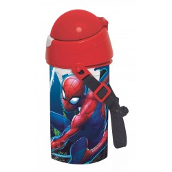 Sport-bottle GIM Plastic 500ml Spiderman - 55715209 School accessories Τεχνολογια - Πληροφορική e-rainbow.gr