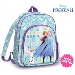 Kids Licensing Σχολική Τσάντα Frozen Μπλε-Μωβ 29εκ Backpacks Τεχνολογια - Πληροφορική e-rainbow.gr