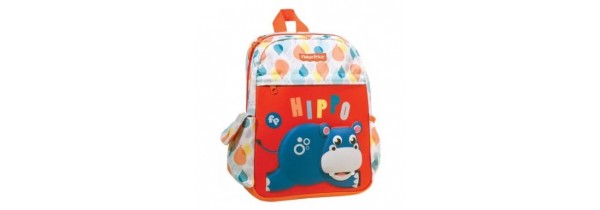 Gim Backpack Fisher-Price Hippo 30cm (349-07054) Backpacks Τεχνολογια - Πληροφορική e-rainbow.gr