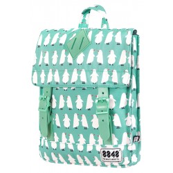 Παιδική Τσάντα 8848 26εκ. Mint Penguins - 440-055-007 Backpacks Τεχνολογια - Πληροφορική e-rainbow.gr