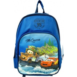 Cottonland Σχολική Τσάντα Disney Cars Dark Blue 40εκ. (08816A) Backpacks Τεχνολογια - Πληροφορική e-rainbow.gr