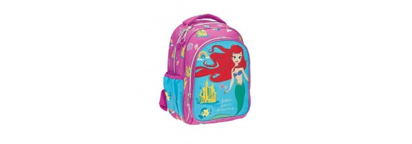 Gim School Bag Disney Princess Ariel 31cm. (331-50054) Backpacks Τεχνολογια - Πληροφορική e-rainbow.gr