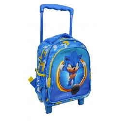 Gim Sonic the Hedgehog Σχολική Τσάντα Τρόλεϊ 30*25*15 cm - (334-480072) Backpacks Τεχνολογια - Πληροφορική e-rainbow.gr