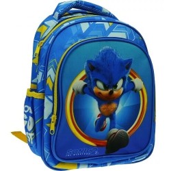 Gim Sonic the Hedgehog Σχολική Τσάντα 30*25*15 cm - (334-480054) Backpacks Τεχνολογια - Πληροφορική e-rainbow.gr