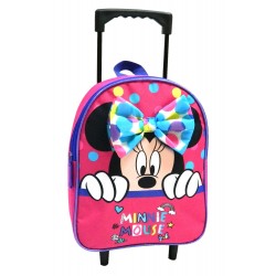 Trolley backpack Disney Minnie Mouse - pink Backpacks Τεχνολογια - Πληροφορική e-rainbow.gr
