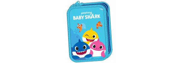 Gim Baby Shark Pencilcase 2 Levels (334-64100) Backpacks Τεχνολογια - Πληροφορική e-rainbow.gr