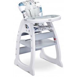 Homee caretero dining chair - Gray BABY CARE Τεχνολογια - Πληροφορική e-rainbow.gr