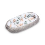 Baby Nest Sensillo 80*45 cm 100% Cotton Fabric Minky Hedgehogs Grey BABY CARE Τεχνολογια - Πληροφορική e-rainbow.gr