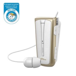 iPro RH219s Retractable Bluetooth Vibration - white / Gold Bluetooth Τεχνολογια - Πληροφορική e-rainbow.gr