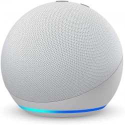 Amazon Echo Dot (4rd Gen) Smart Speaker with Alexa - white ΗΧΕΙΑ / ΗΧΕΙΑ Bluetooth Τεχνολογια - Πληροφορική e-rainbow.gr