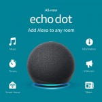 Amazon Echo Dot (4rd Gen) Smart Speaker with Alexa - Charcoal ΗΧΕΙΑ / ΗΧΕΙΑ Bluetooth Τεχνολογια - Πληροφορική e-rainbow.gr