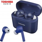 TOSHIBA AUDIO TRUE WIRELESS EARBUDS WITH TOUCH CONTROL & Qi CHARGING BLUE - RZE-BT750E-BLU Bluetooth Τεχνολογια - Πληροφορική e-rainbow.gr