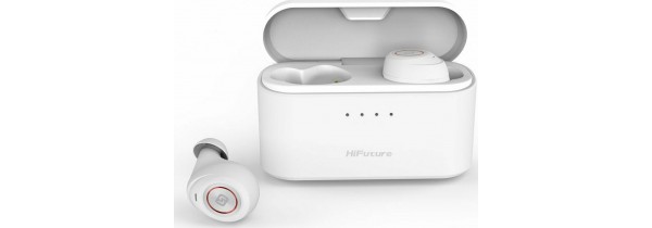 HiFuture TidyBuds Pro Bluetooth Handsfree - White Bluetooth Τεχνολογια - Πληροφορική e-rainbow.gr