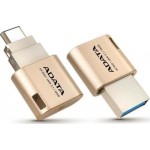 ADATA OTG Stick UC350 Gold 16GB USB-C to USB 3.0 USB FLASH/CARD READERS Τεχνολογια - Πληροφορική e-rainbow.gr