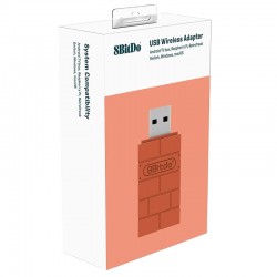 8Bitdo USB Wireless Adapter ACCESSORIES Τεχνολογια - Πληροφορική e-rainbow.gr